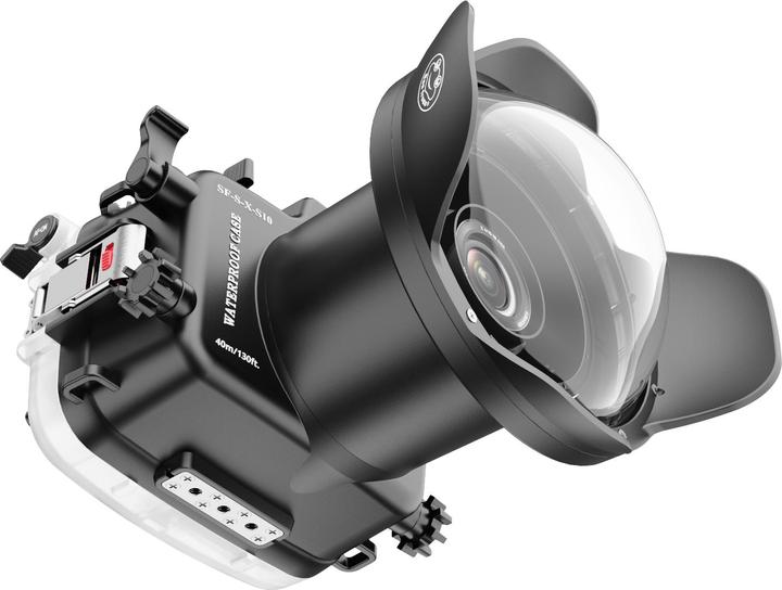 Actual product image Seafrogs SP-20-5 Camera Housing X-S10 with WA005-A dome port (Underwater housing, Fujifilm X-S10)