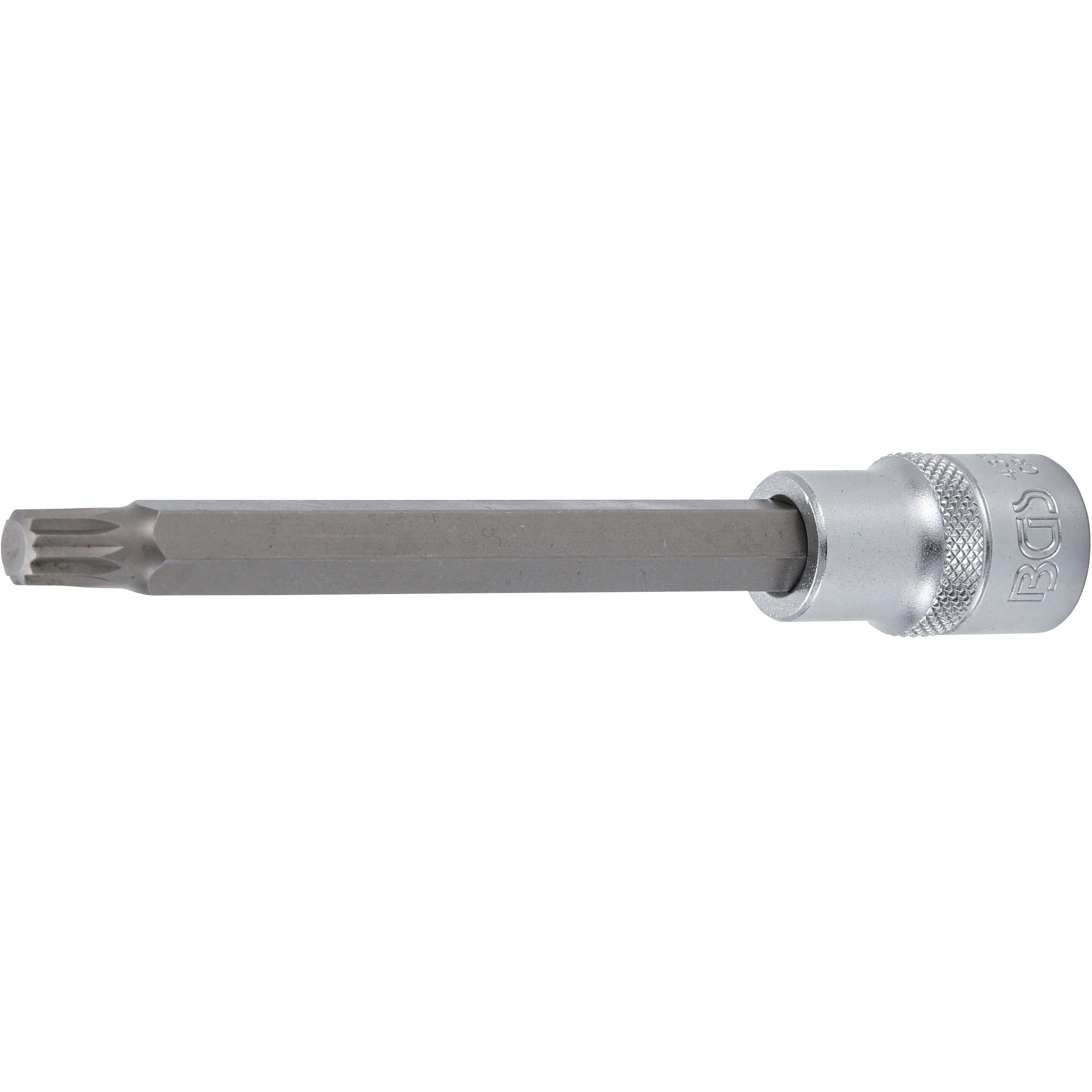 BGS, Bits, Bit-Einsatz Länge 140 mm Antrieb Innenvierkant 12,5 mm (1/2") Innenvielzahn (für XZN) M9 (12,5 mm)