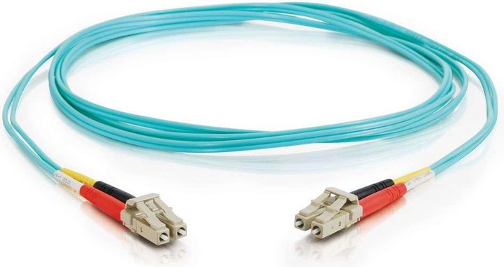 Actual product image C2G LC-LC 10Gb 50/125 OM3 Duplex Multimode PVC Fiber Optic Cable (LSZH) (3 m)