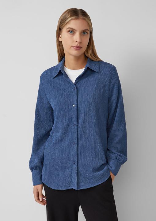 Immagine prodotto s.Oliver Bluse Strukturierte Jersey-Bluse mit Raffung am Rücken (46)