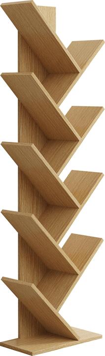 VCM Holz Stand Regal Bücher Nulis XL (144 x 40 x 20 cm)
