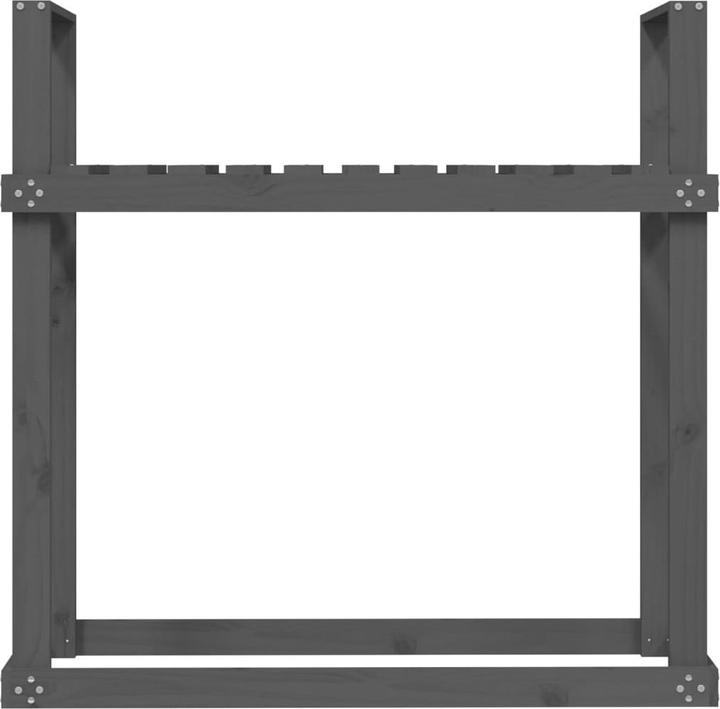 Actual product image vidaXL Kaminholzregal