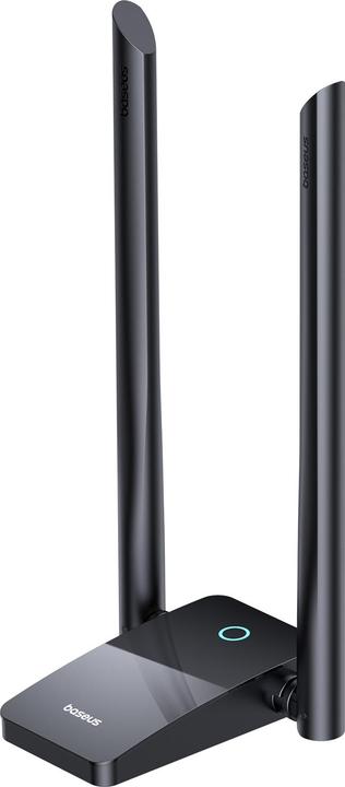 Baseus Adaptateur WiFi FastJoy 1300Mbps (black) (USB-A, 2 ports)