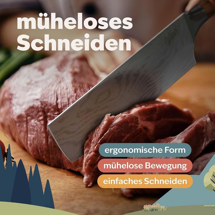 Produktbild Kjøk Nakiri Kochmesser (17 cm)