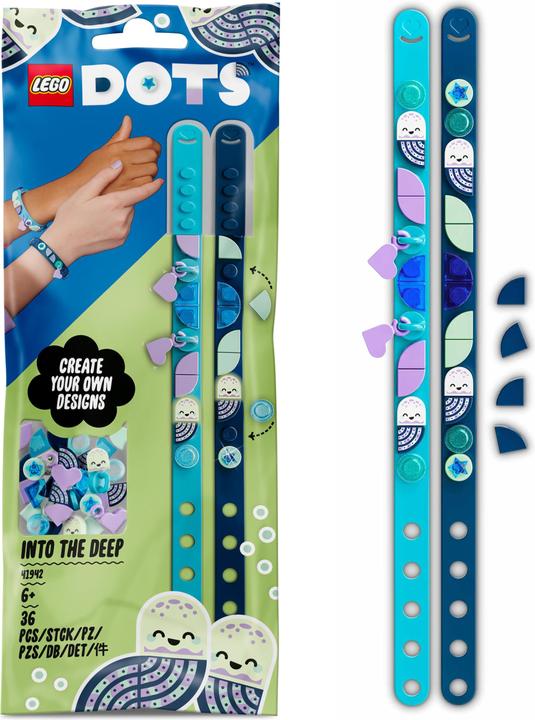 Actual product image LEGO Ocean bracelet with pendants (41942, LEGO Dots)