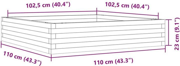 Produktbild vidaXL Pflanzgefäss