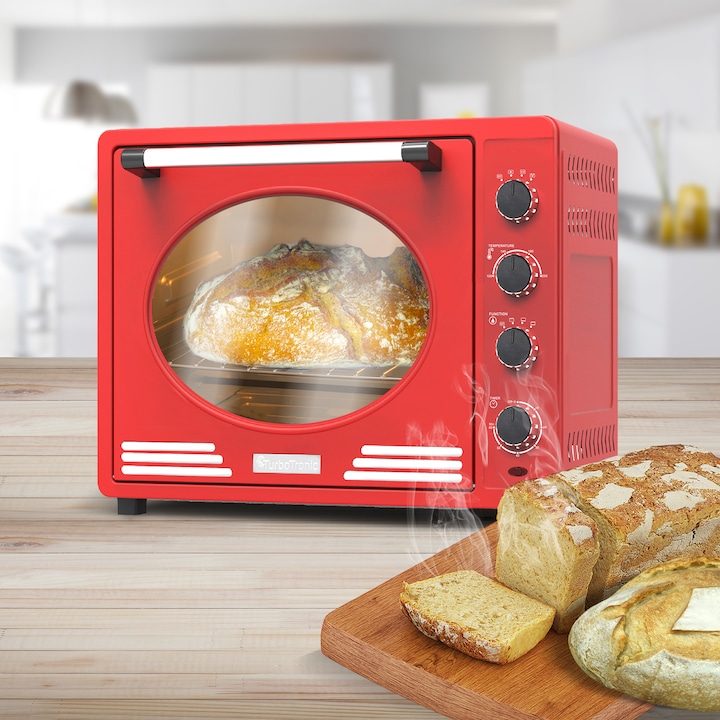 Produktbild TurboTronic By Z-Line Minibackofen Red
