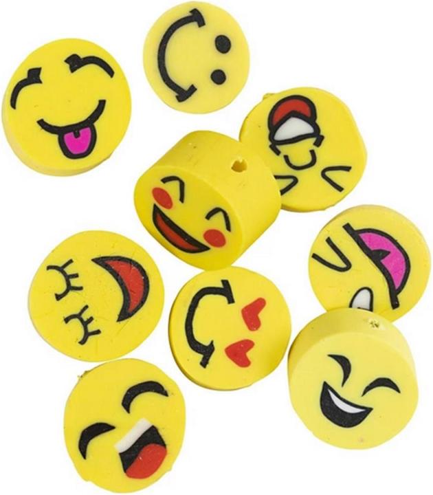 Produktbild Creativ Company Perlen Ton Figurperlen 200 Stück, Smiley