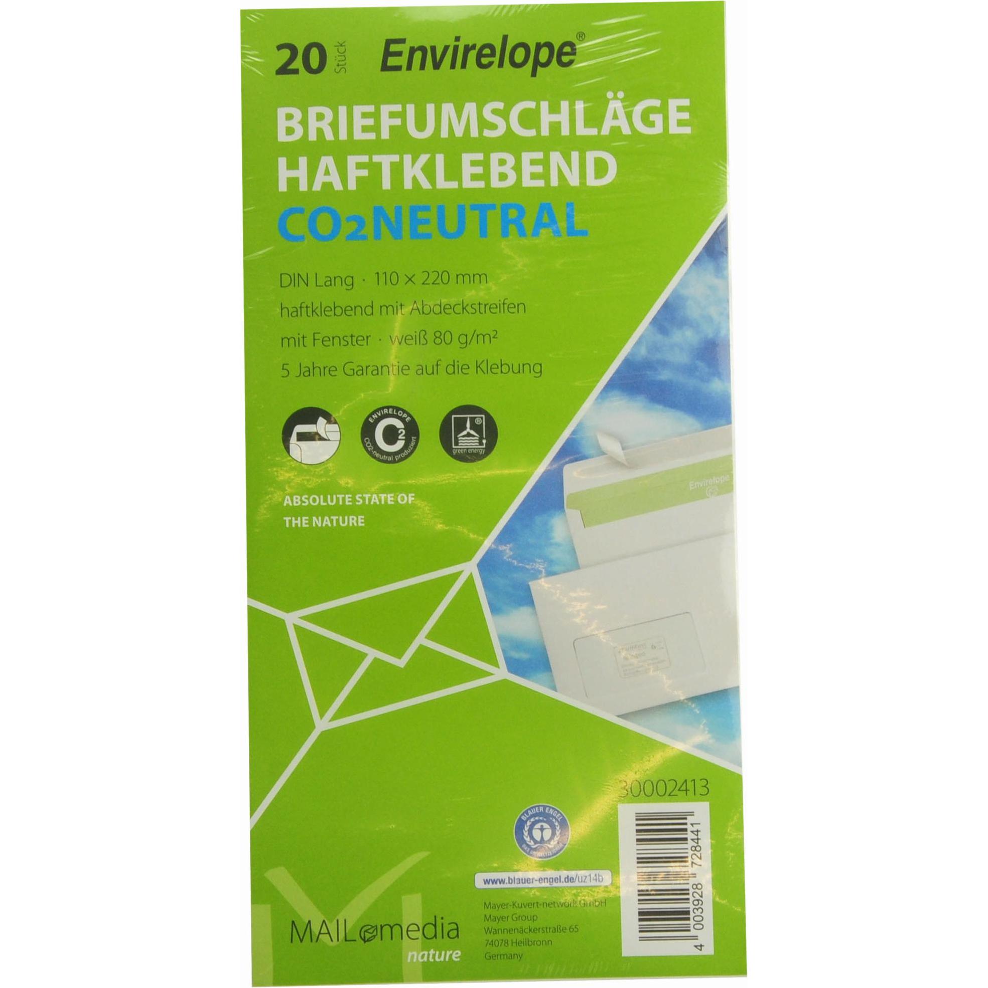 Thumbnail - Elepa, Briefumschlag, Couvert mit Fenster links (C5, C6, 20 x)