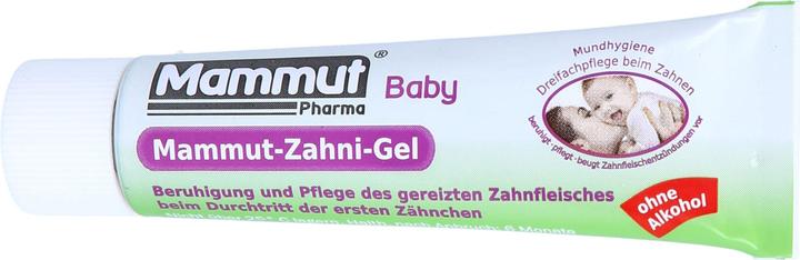 Image du produit Mammut Zahni-Gel Baby soin triple pour la dentition, 10 ml de gel (1 x, 10 ml)