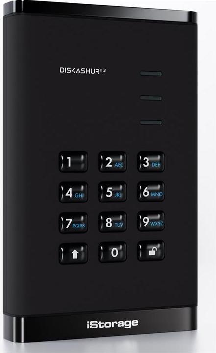 Immagine prodotto iStorage diskAshur3 SSD 8TB - Nero (8 TB)