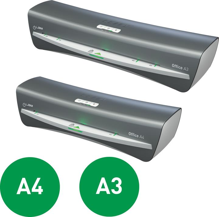 Productafbeelding Leitz iLAM-kantoor (80 - 125 µm, A4)