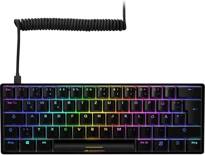 Actual product image Sharkoon Keyboard Skiller SGK50S4 Gaming black / brown (Germany, Cable)