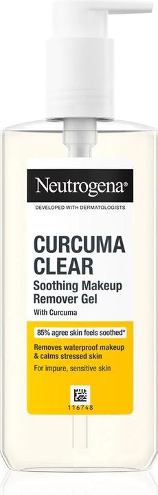 Neutrogena Curcuma Clear Soothing Makeup Remover Gel (Cleansing gel, 200 ml)