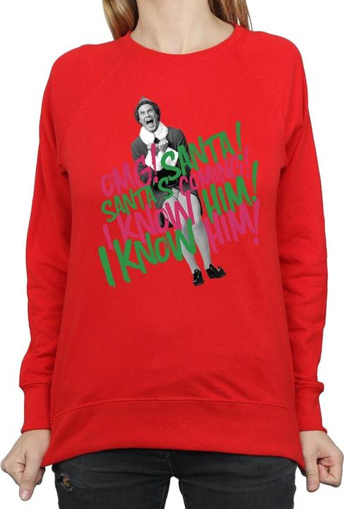 Produktbild Elf Santa's Coming Sweatshirt (XXL)