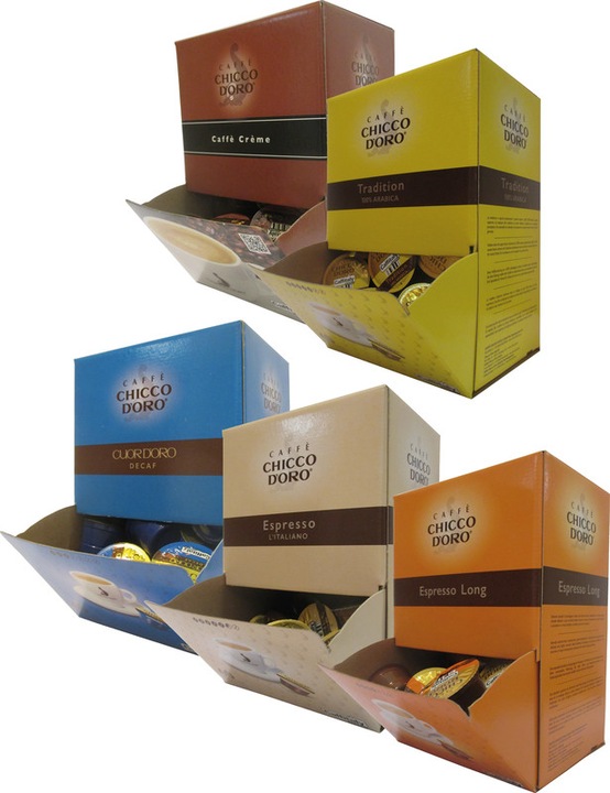 Immagine prodotto Chicco D'oro Capsule di caffè Tradizione 100 % Arabica (40 x Porta.)