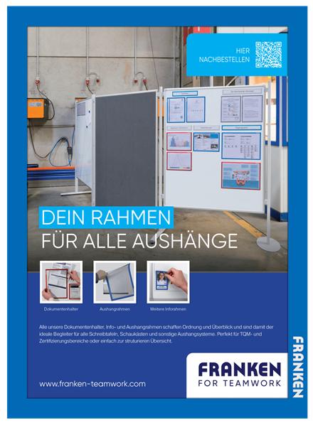 Produktbild Franken Informationsrahmen (A4, 2 x)