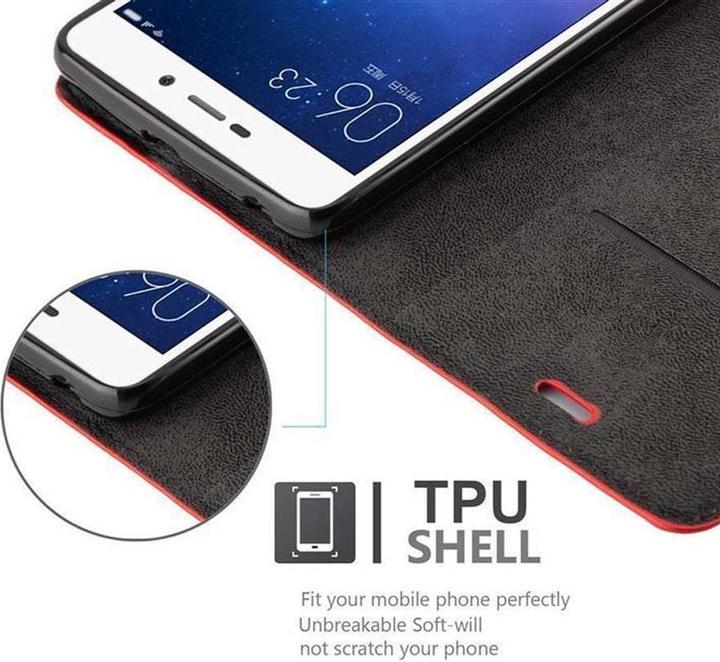 Actual product image Cadorabo Book Invisible Magnet Cover (Xiaomi Redmi 3s)