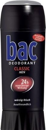 BAC Classic Men 24H Deostick (Stick, 40 ml)