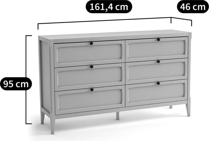 Image du produit La Redoute Interieurs Eugenie (161.50 x 44 x 95 cm)