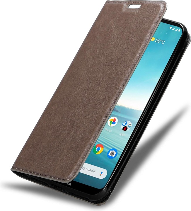 Actual product image Cadorabo Book Invisible Magnet Cover (Nokia 3.4)