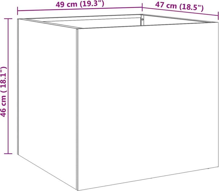 Produktbild vidaXL Pflanzgefäss