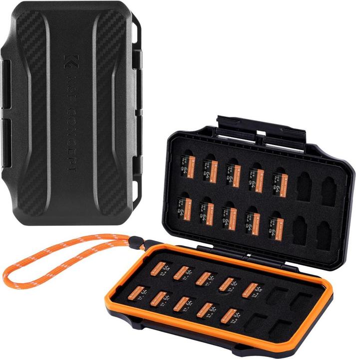 Produktbild K&F Concept Memory Card Case KF31.107 (Speicherkartenhülle)