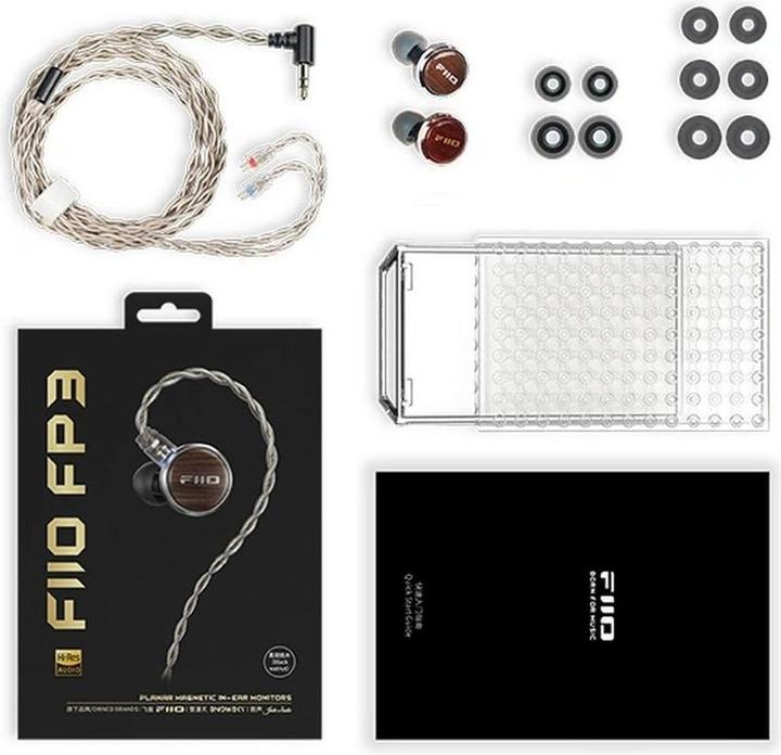 Actual product image FiiO FP3 (No noise cancellation, Cable)