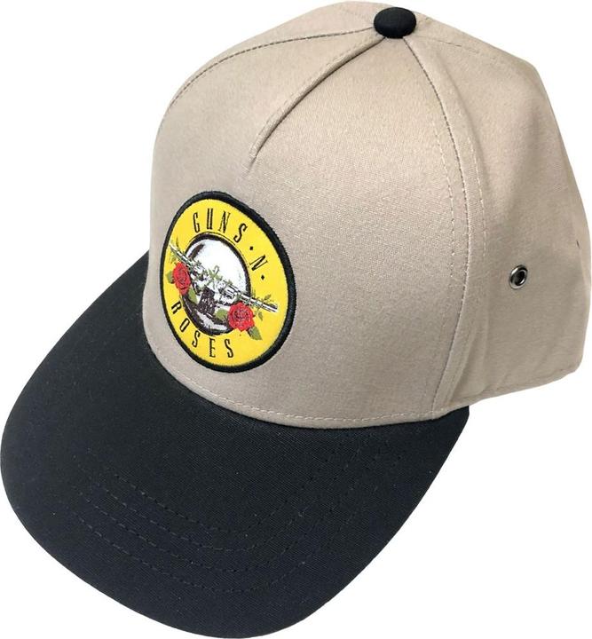 Actual product image Guns N Roses Unisex Adult Circle Logo Snapback Cap (One size)