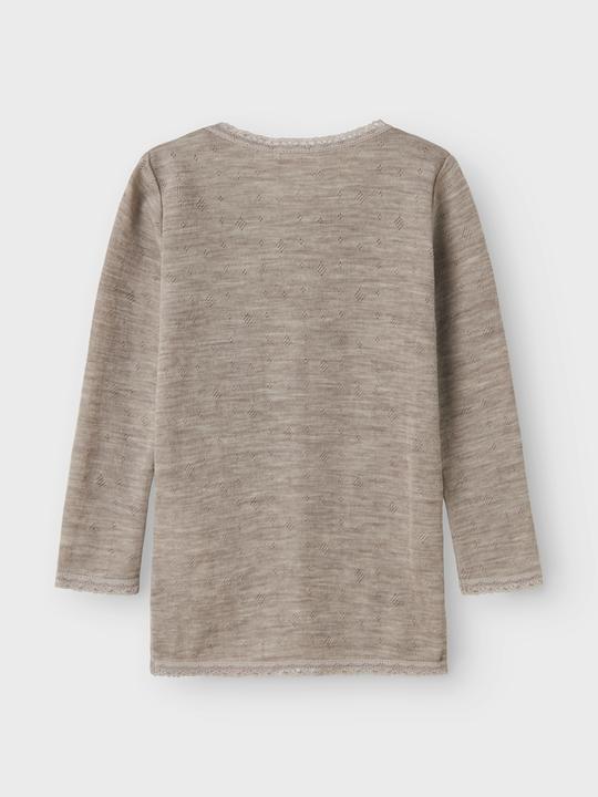 Produktbild Name it Nmfwang Wool Needle Ls Top Solid Noos (110)