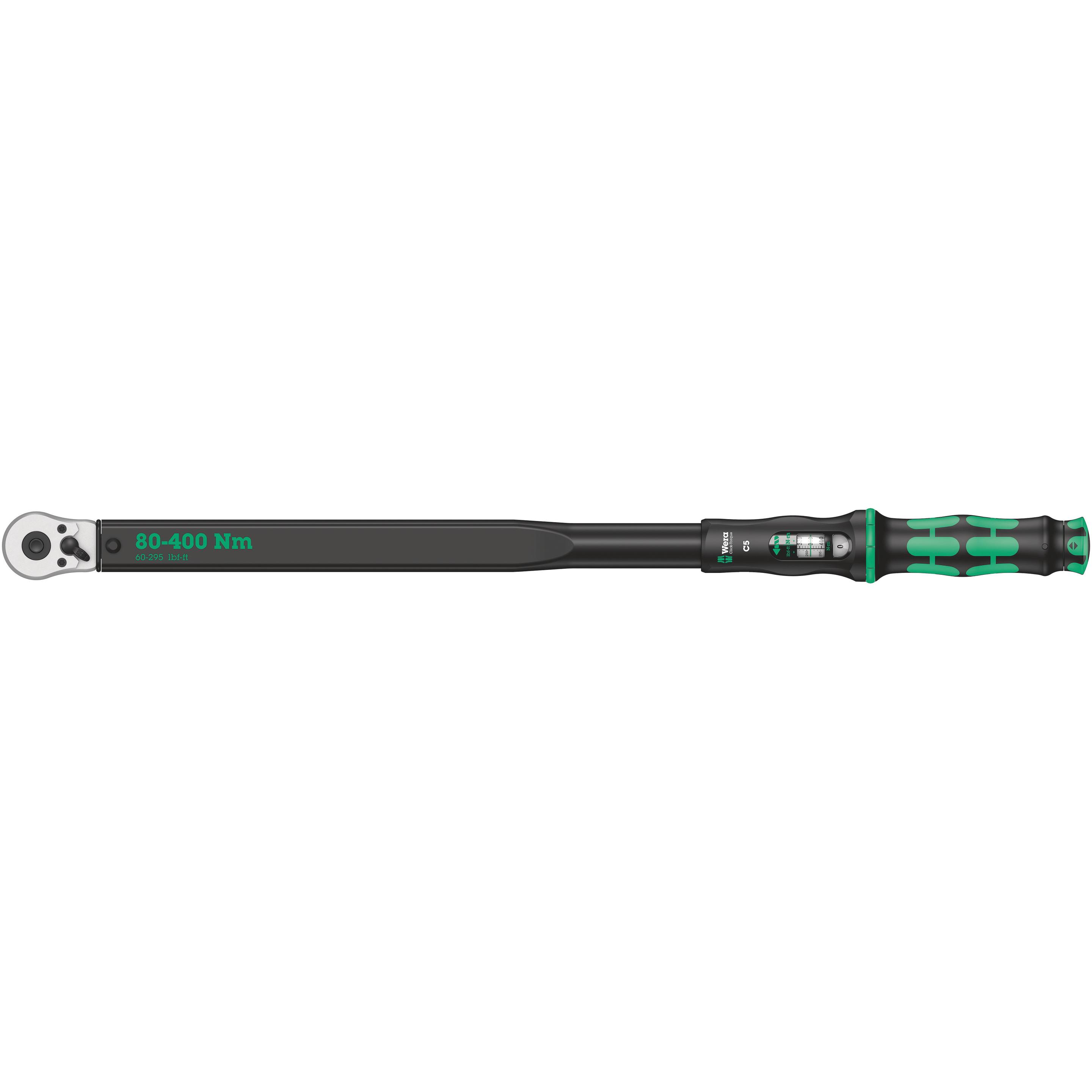 Wera, Drehmomentschlüssel, Click-Torque C 5 (1/2", 80 Nm, 400 Nm)
