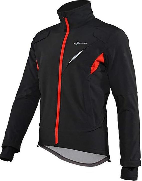 Rockbros YPW021 winddichte Radsportjacke, Grösse XL – Schwarz (XL)