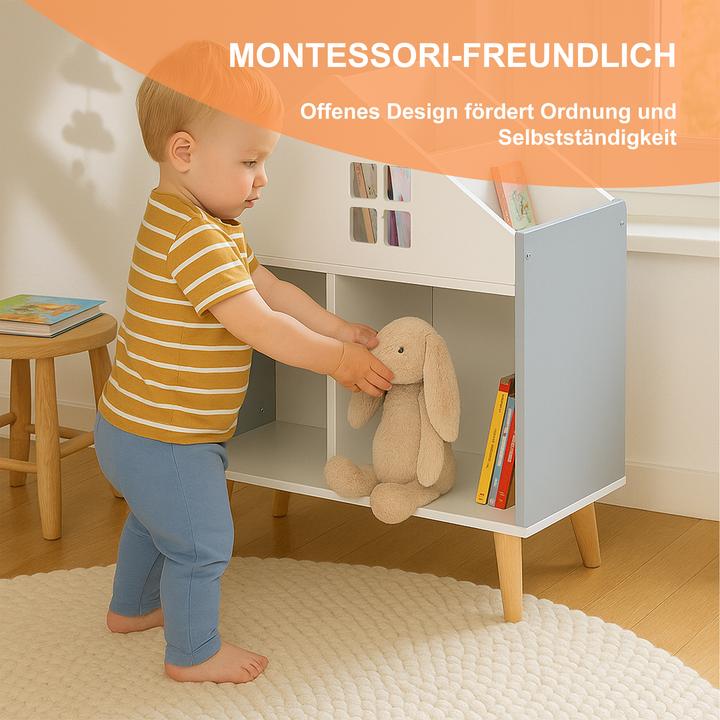 Actual product image Relaxdays Kids' bookshelf (60 x 30 x 65.70 cm)