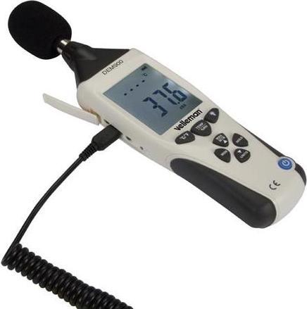 Actual product image Velleman Environmental measuring device