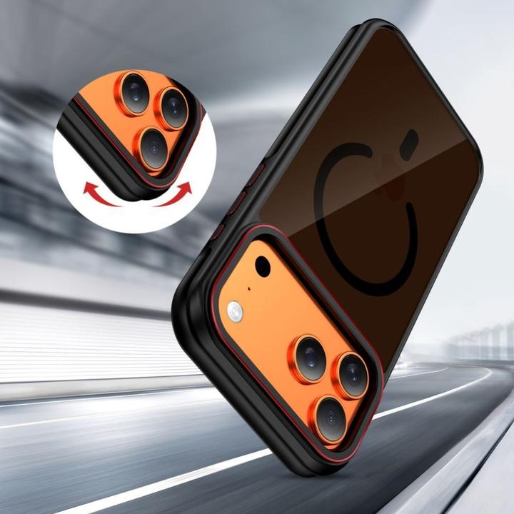 Image du produit Tech-Protect Maghybrid Magsafe Iphone 17 Pro Max Schwarz/Rot (Apple iPhone 17 Pro Max)