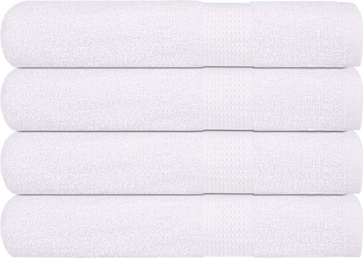 VidaXL Saunatücher 4 Stk. Weiss 80x200 cm 360 g/m² 100% Baumwolle Handtuch (80 x 200 cm)