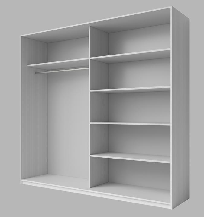 Actual product image Helvetia Möbel Galaxy (221 x 61 x 210 cm)