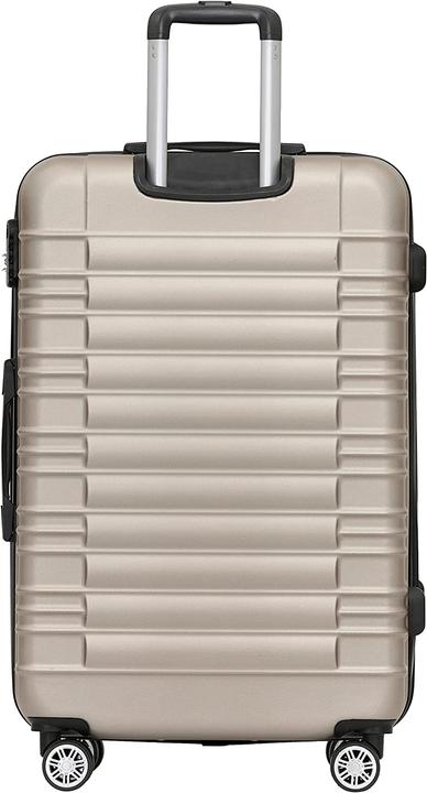 Actual product image Beibye Champagne Suitcase Set