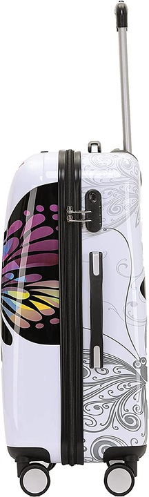 Image du produit Beibye Valise de voyage Butterfly, lot de 4(XL+L+M+S) (115 l, Bagage à main (jusqu'à 50l), M (50 - 90l), L (90 - 115l), XL (à partir de 115l))