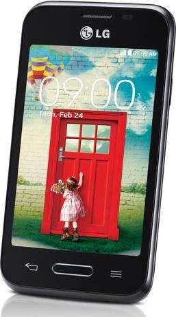 Produktbild LG L40 (4 GB, Schwarz, 3.50", Single SIM, 3G)