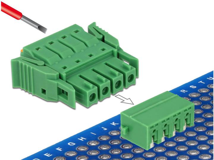 Actual product image Delock Terminal block grid horizontal