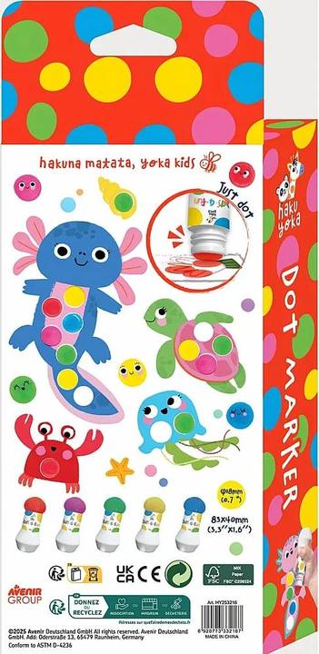 Actual product image Haku Yoka 5 Punktmarker klassisch