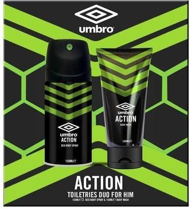 Produktbild Umbro Action Body Spray und Body Wash 150ml (150 ml)
