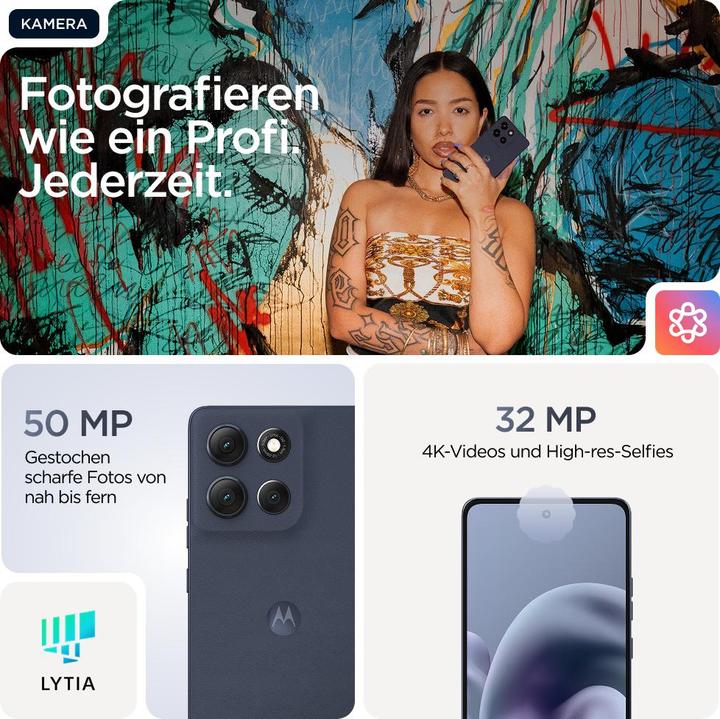 Produktbild Motorola Moto G86 (256 GB, Spellbound, 6.67", Dual SIM, 5G)