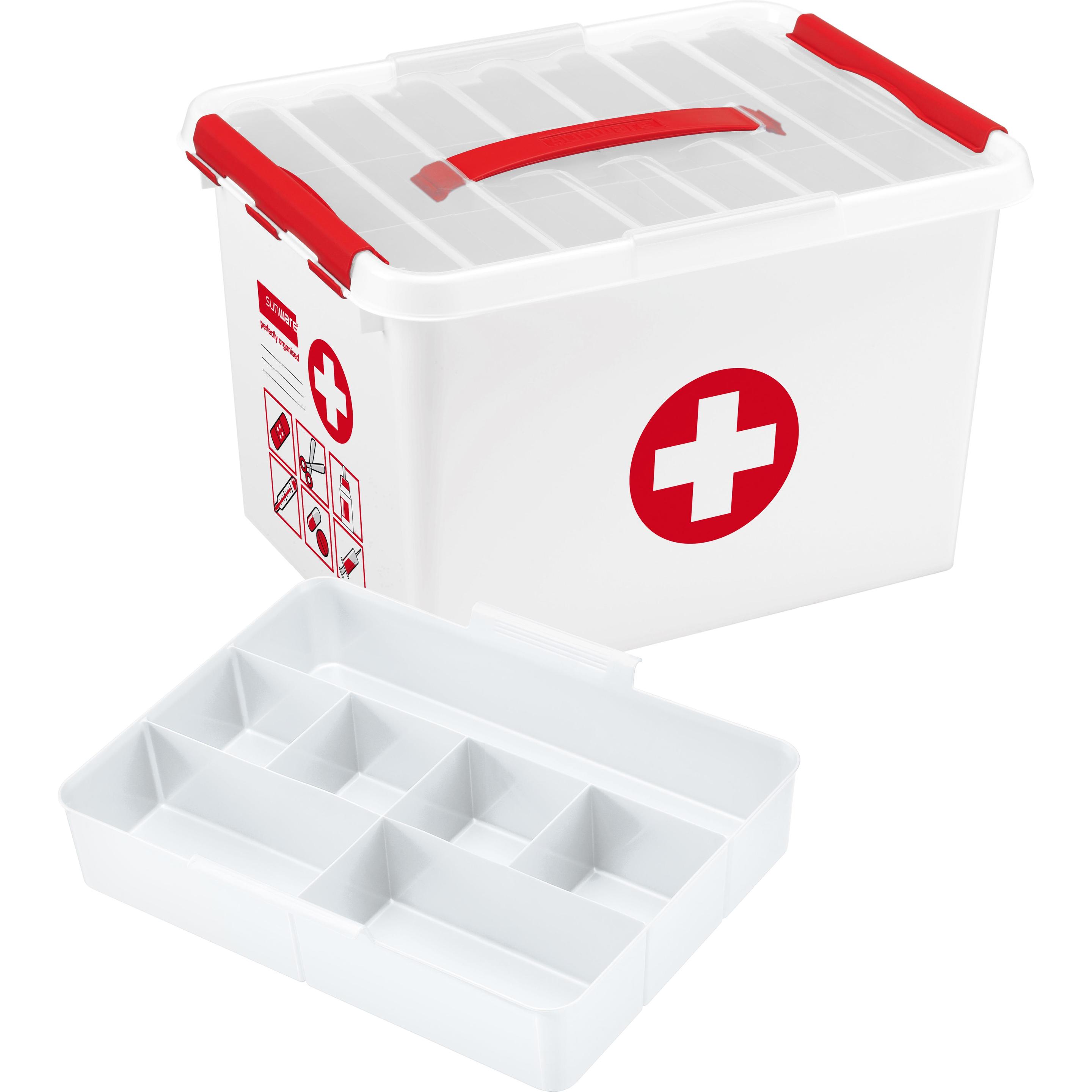 2x Sunware, Aufbewahrungsbox, Aufbewahrungsbox (40 x 26 x 30 cm, 22 l)