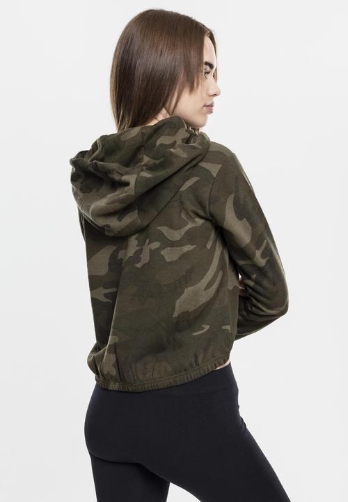 Produktbild Urban Classics Ladies Camo Cropped Hoody (S)