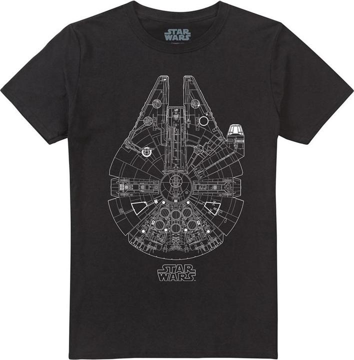 Produktbild Star Wars Millenium Lines TShirt (4XL)