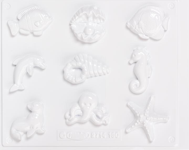 Knorr Prandell Stampo per fusione “Seaworld” | 40-65 mm, bianco