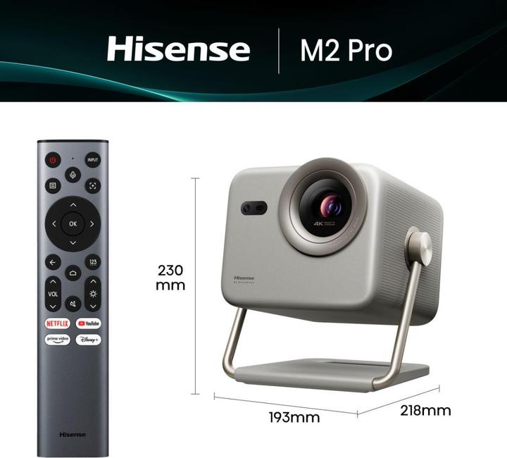 Produktbild Hisense M2-Pro (4K, 1300 lm, 1 - 1.3:1)