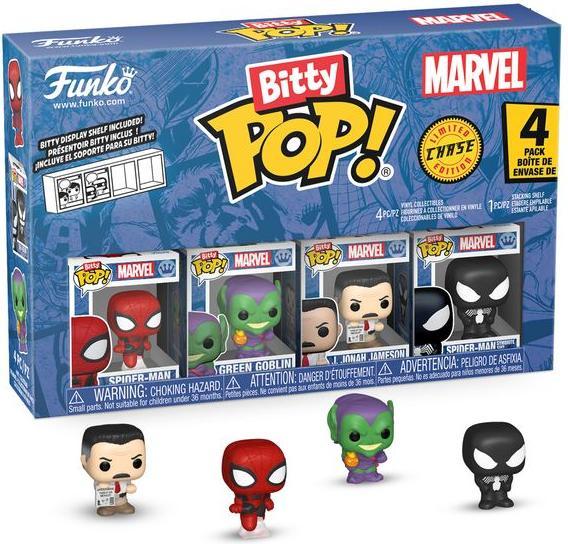 Produktbild Funko Assorted Blister 4 figures Bitty POP Marvel Spiderman